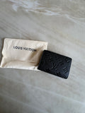 New Louis Vuitton Wallet in Black Monogram Empreinte Leather