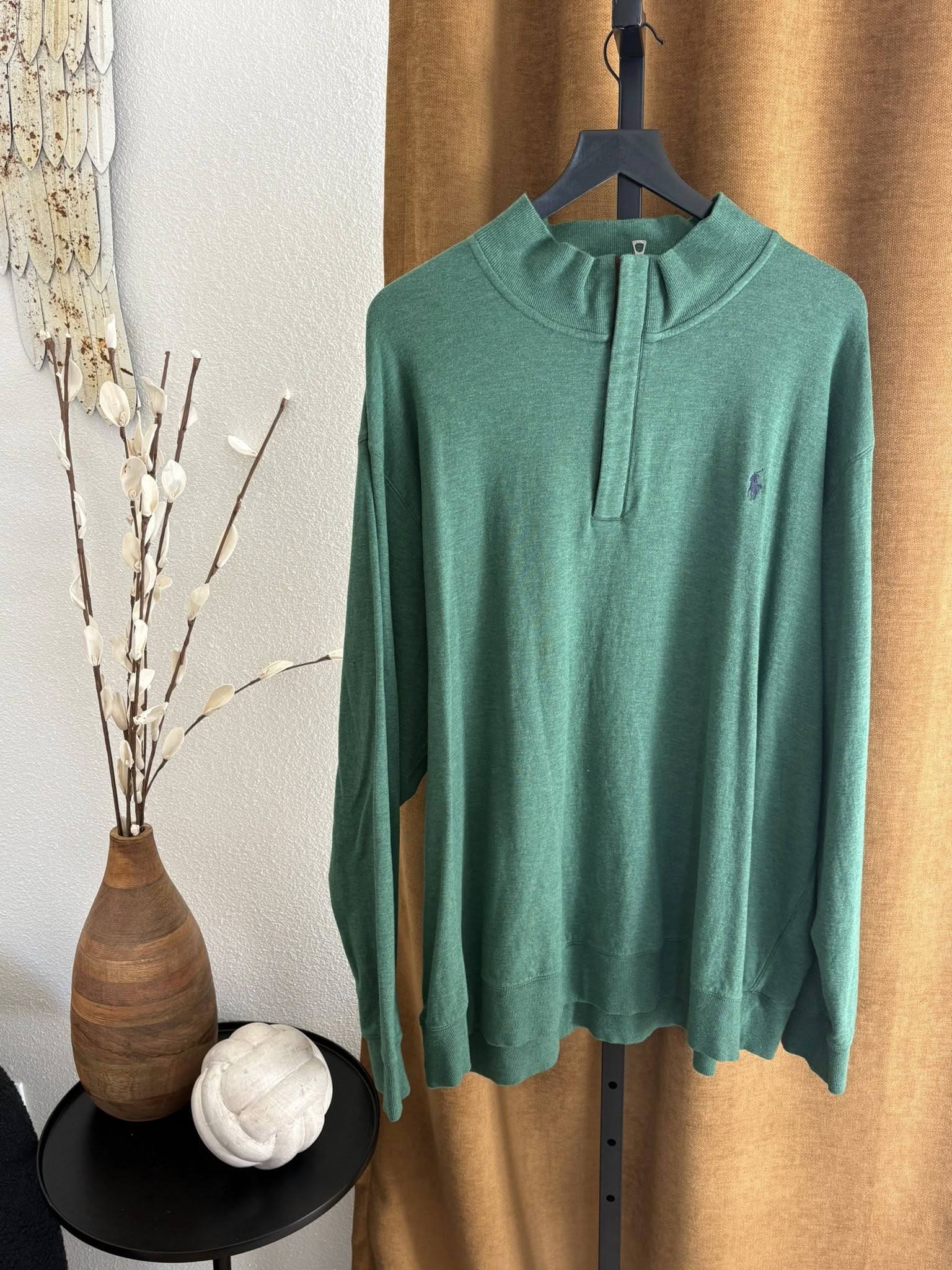 Ralph Lauren Green Pullover Mens 3XB