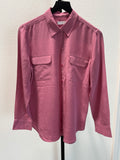 Equipment Pink Button-Down Shirt Medium