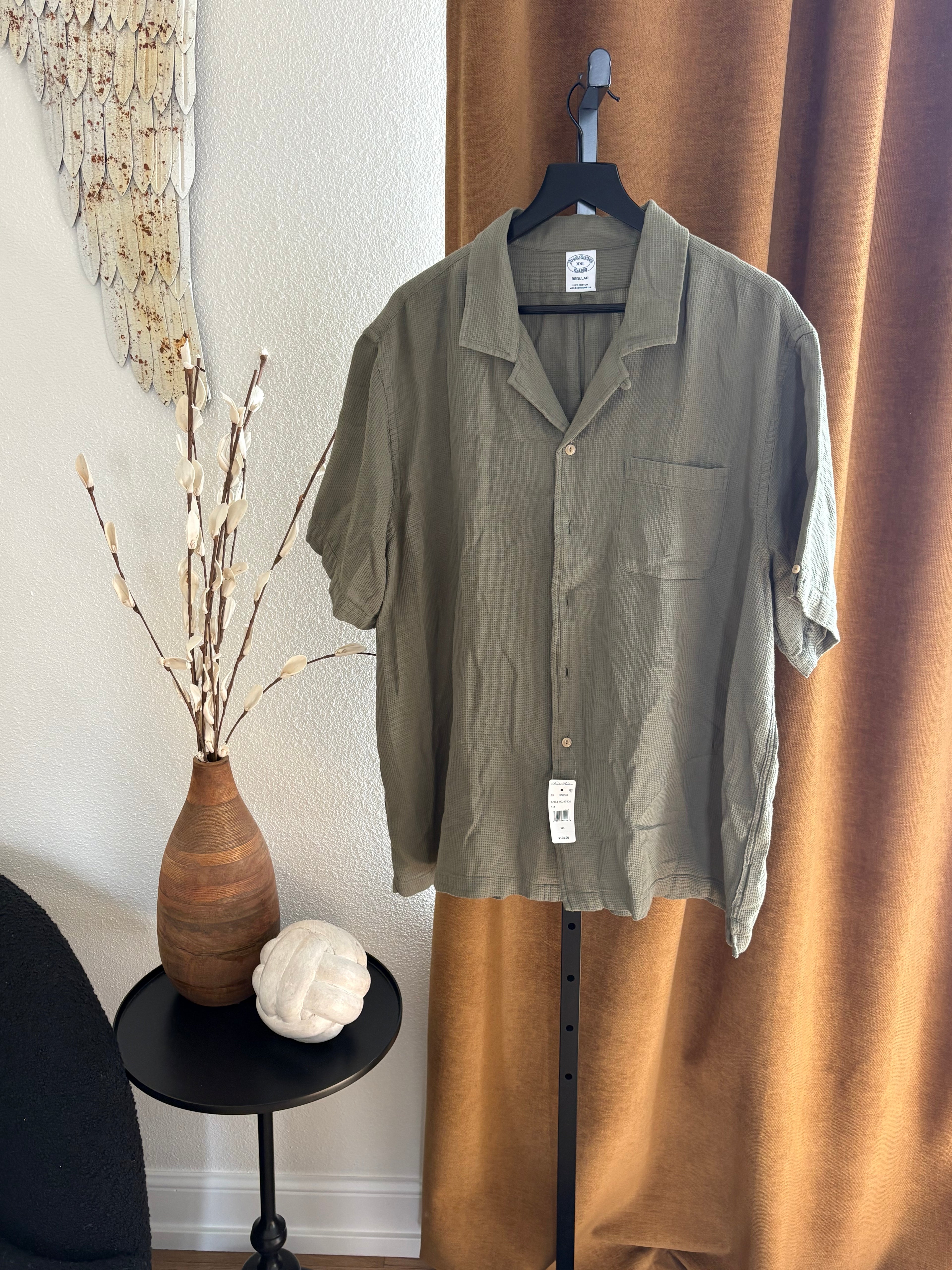 New Brooks Brothers Cotton Shirt Mens XXL