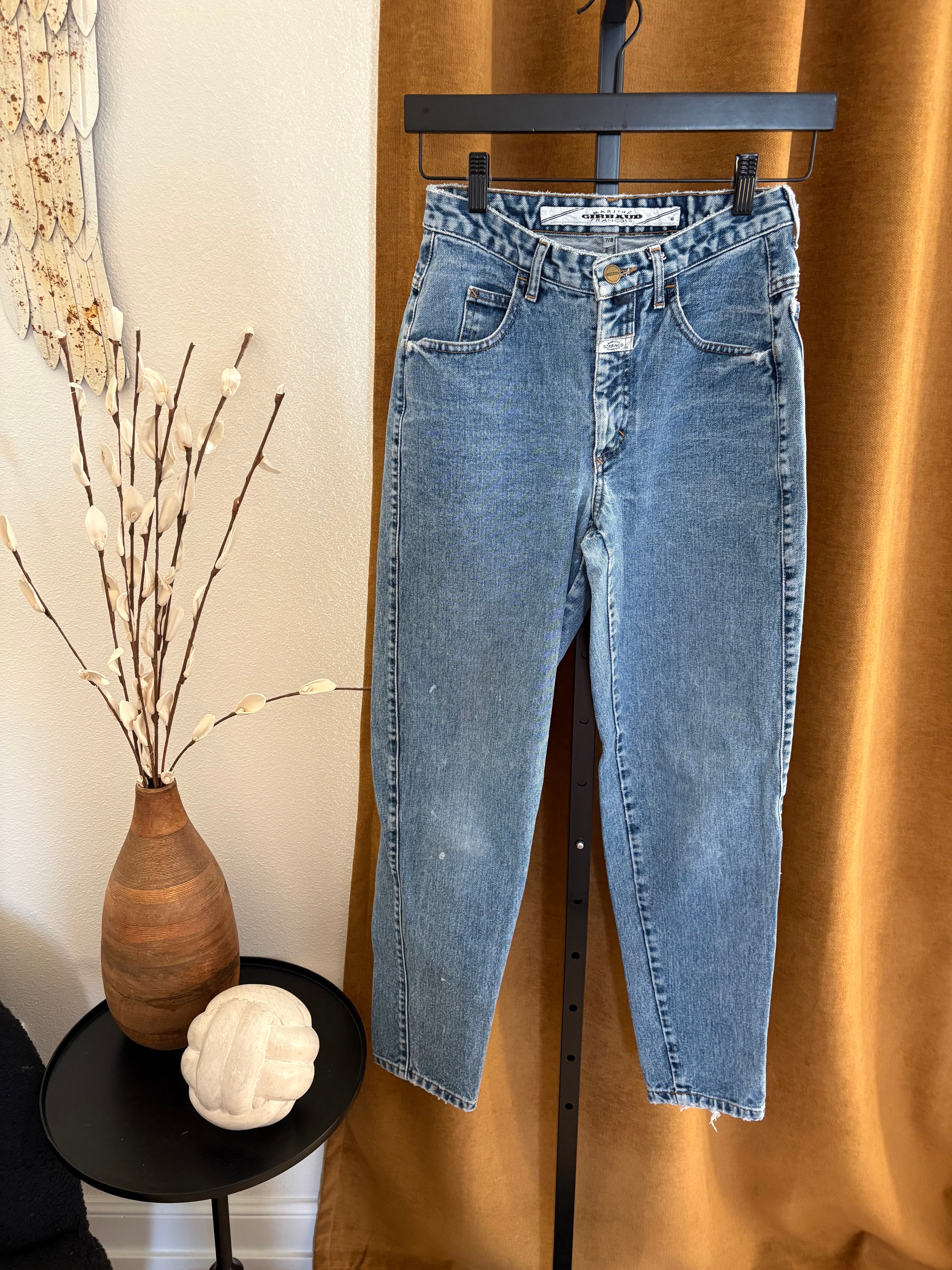 Vintage distressed Girbaud Jeans women's sz 7/8
