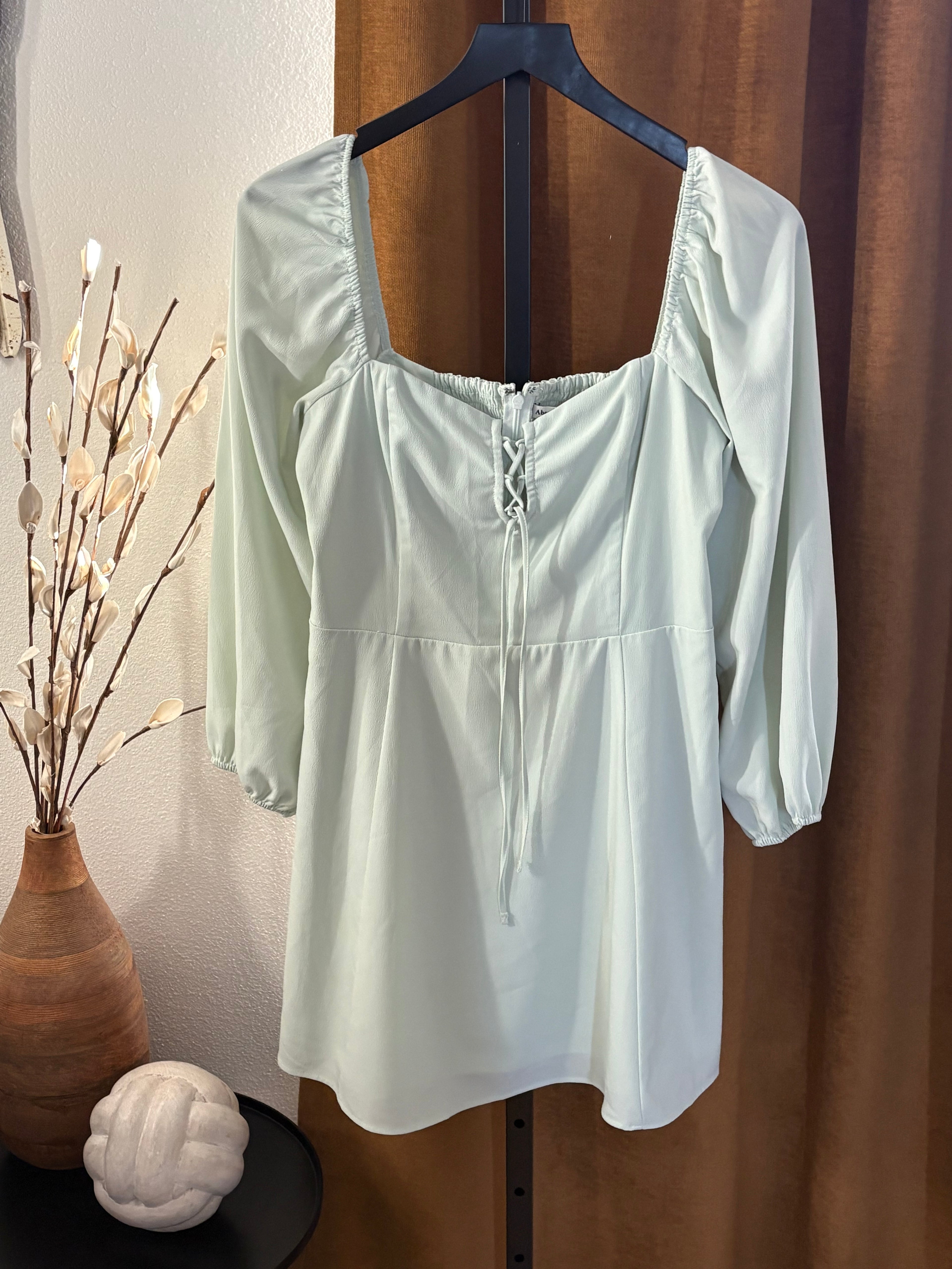 Abercrombie and Fitch Mint dress Medium Petite