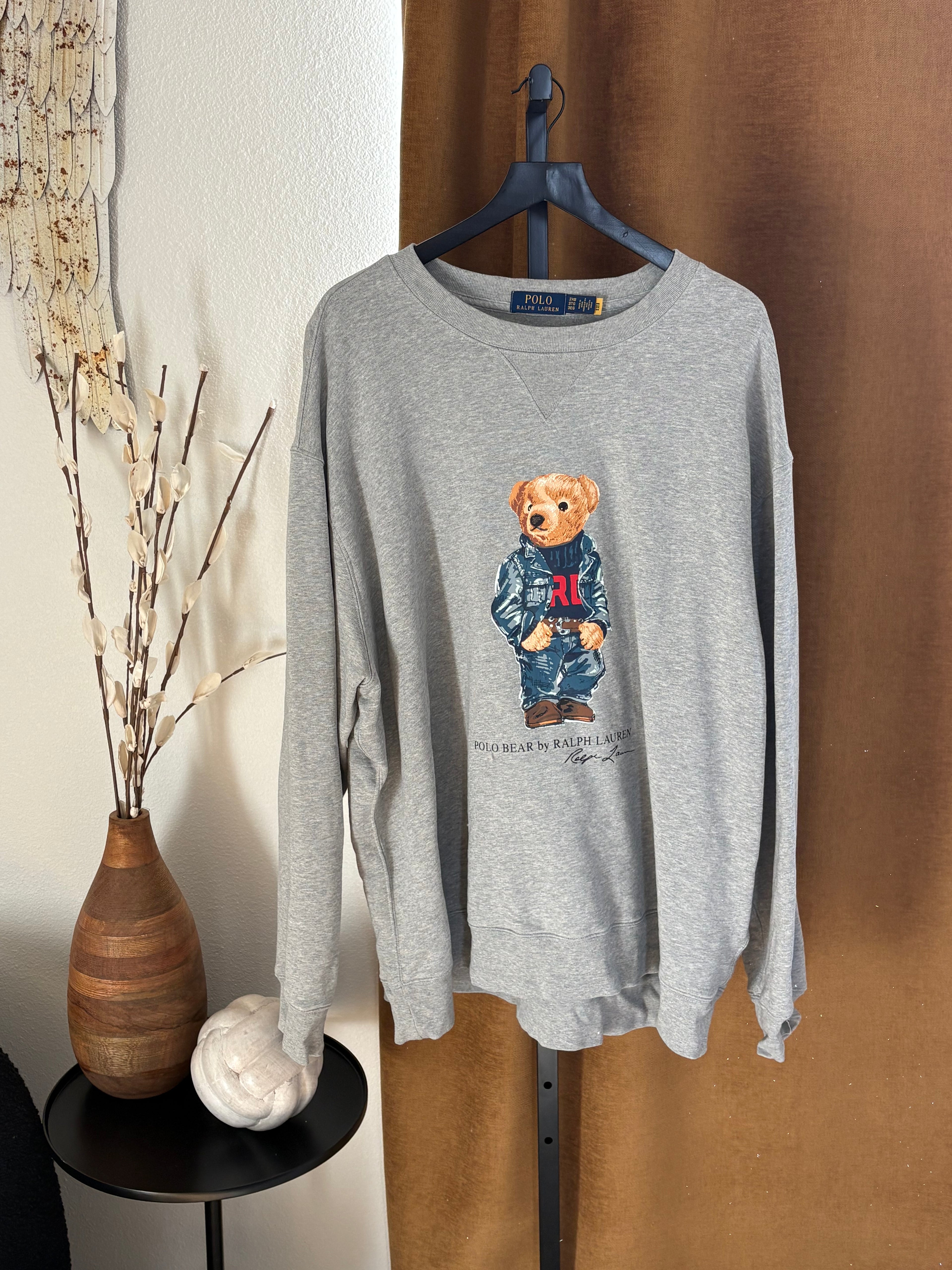 Men's Ralph Lauren polo bear sweatshirt, size 3XB